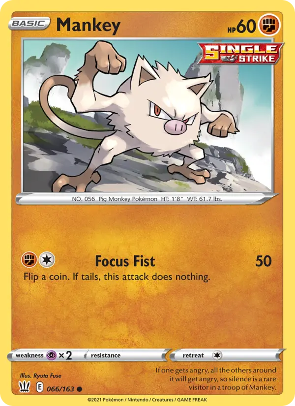 Mankey — Battle Styles #66