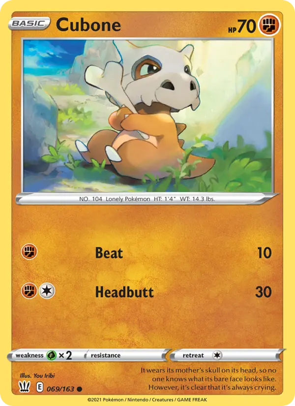 Cubone — Battle Styles #69