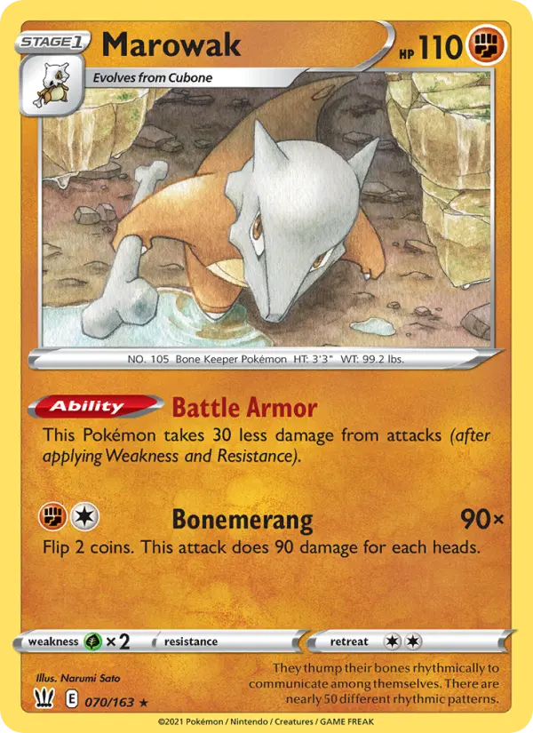 Marowak — Battle Styles #70