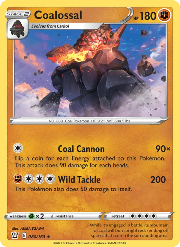 Coalossal — Battle Styles #80