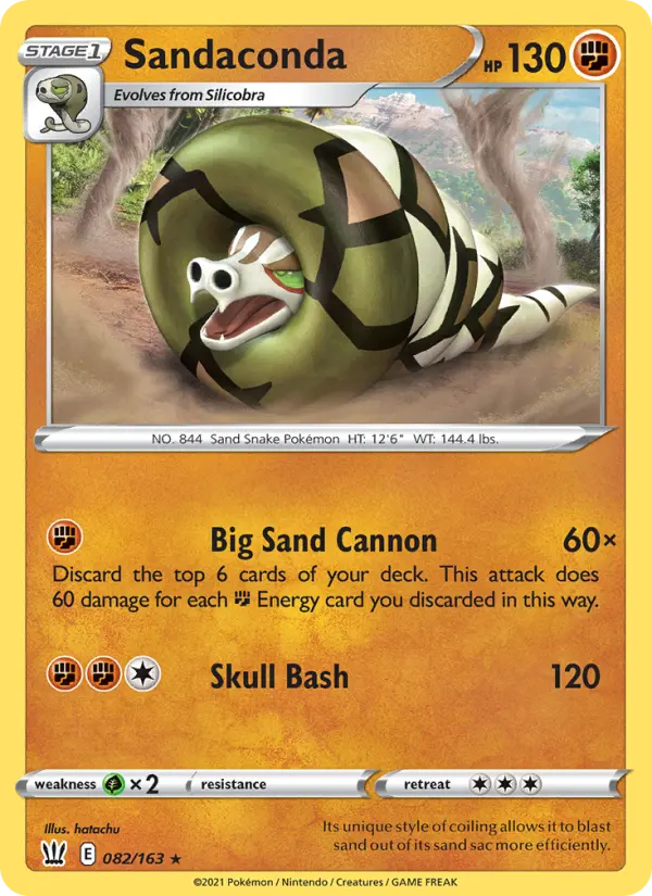 Sandaconda — Battle Styles #82