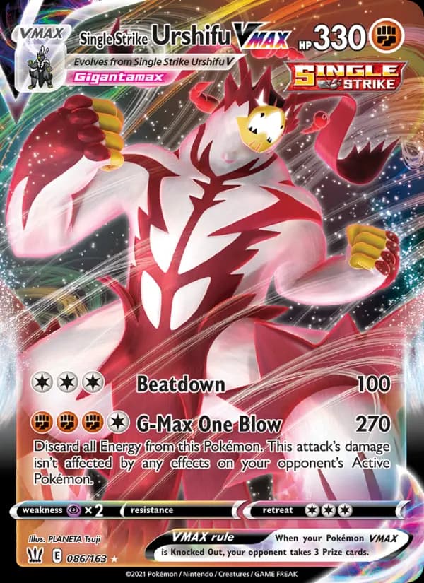 Single Strike Urshifu VMAX — Battle Styles #86