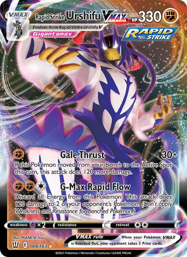 Rapid Strike Urshifu VMAX — Battle Styles #88