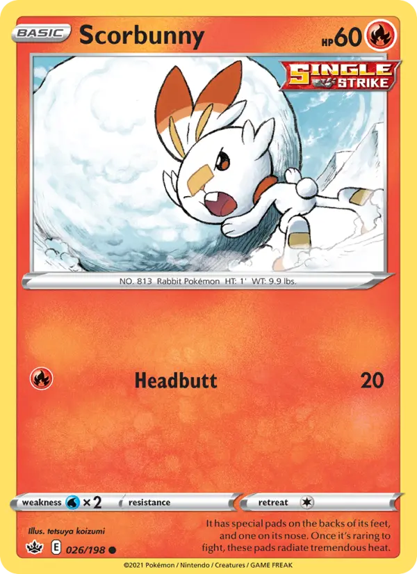 Scorbunny — Chilling Reign #26