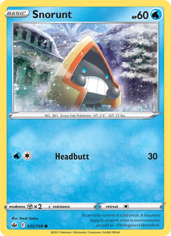 Snorunt — Chilling Reign #35