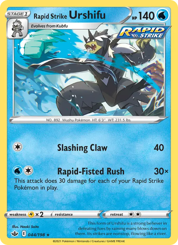 Rapid Strike Urshifu — Chilling Reign #44
