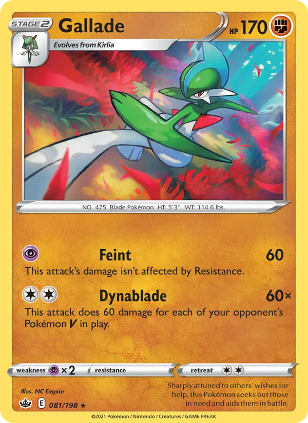 Gallade — Chilling Reign #81