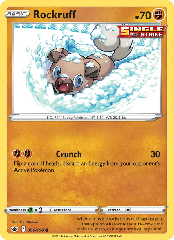 Rockruff — Chilling Reign #86