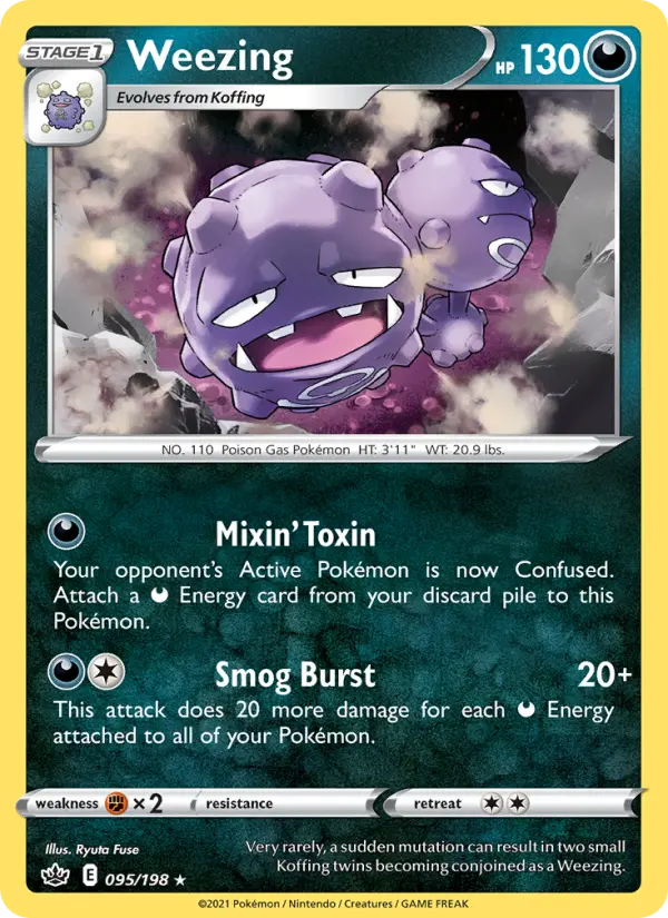 Weezing — Chilling Reign #95