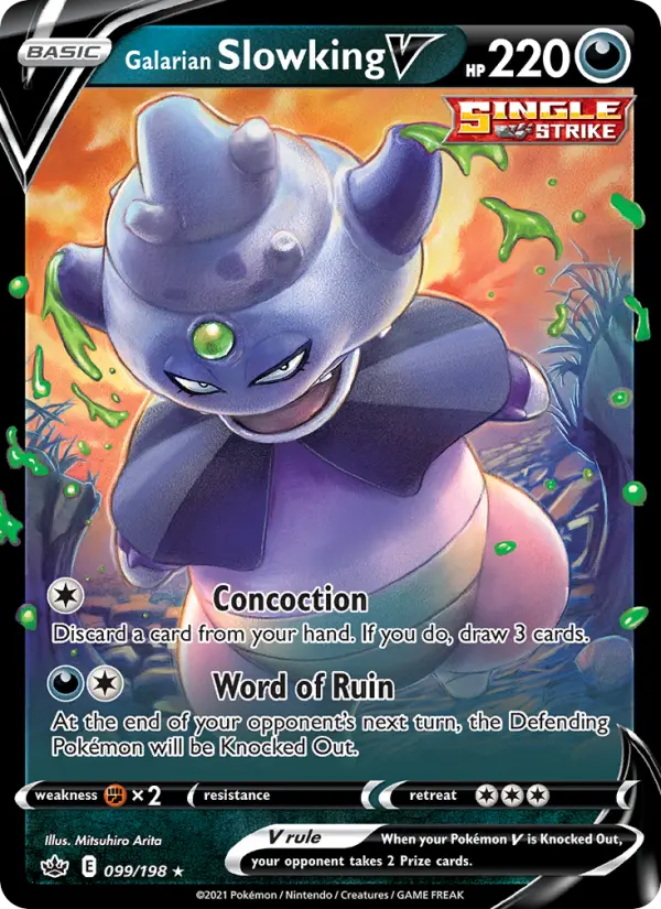 Galarian Slowking V — Chilling Reign #99