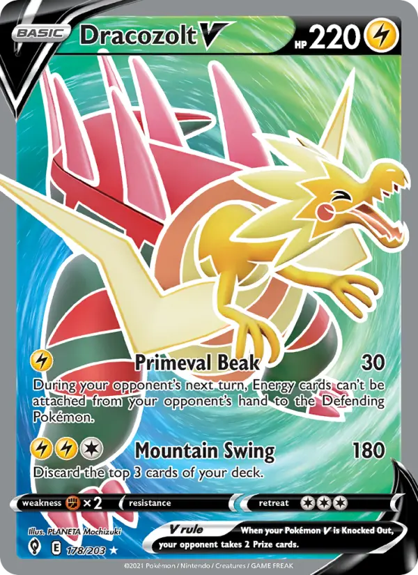 Dracozolt V — Evolving Skies #178