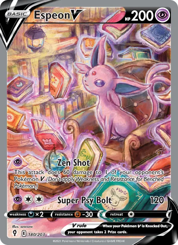 Espeon V — Evolving Skies #180