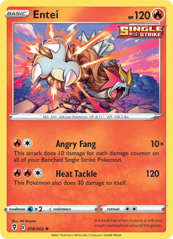 Entei — Evolving Skies #19