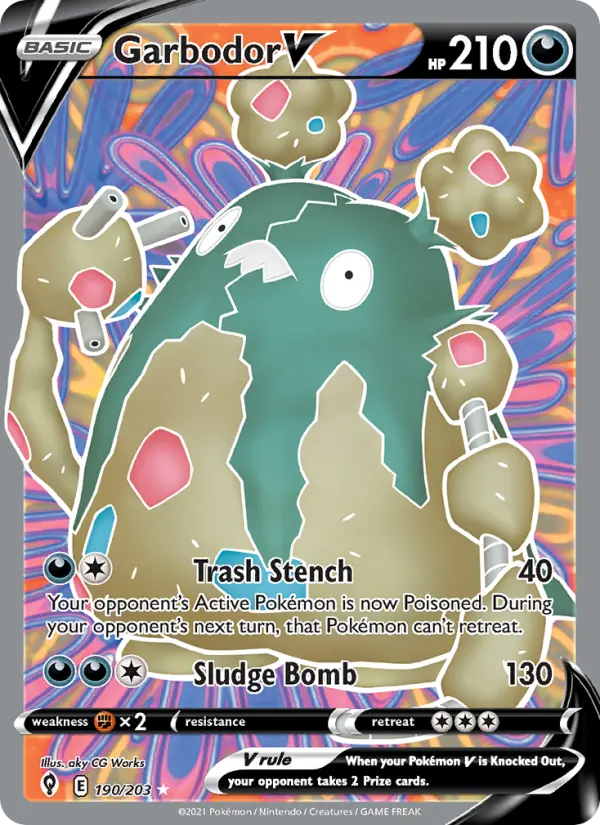Garbodor V — Evolving Skies #190