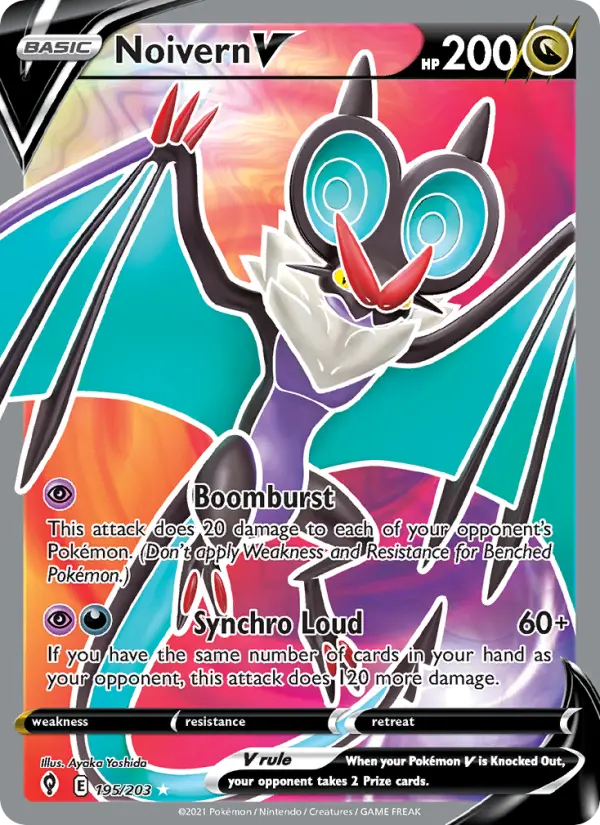 Noivern V — Evolving Skies #195