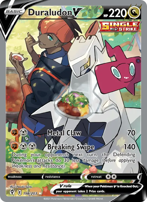 Duraludon V — Evolving Skies #198