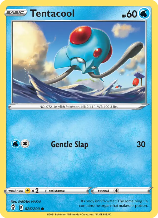 Tentacool — Evolving Skies #26