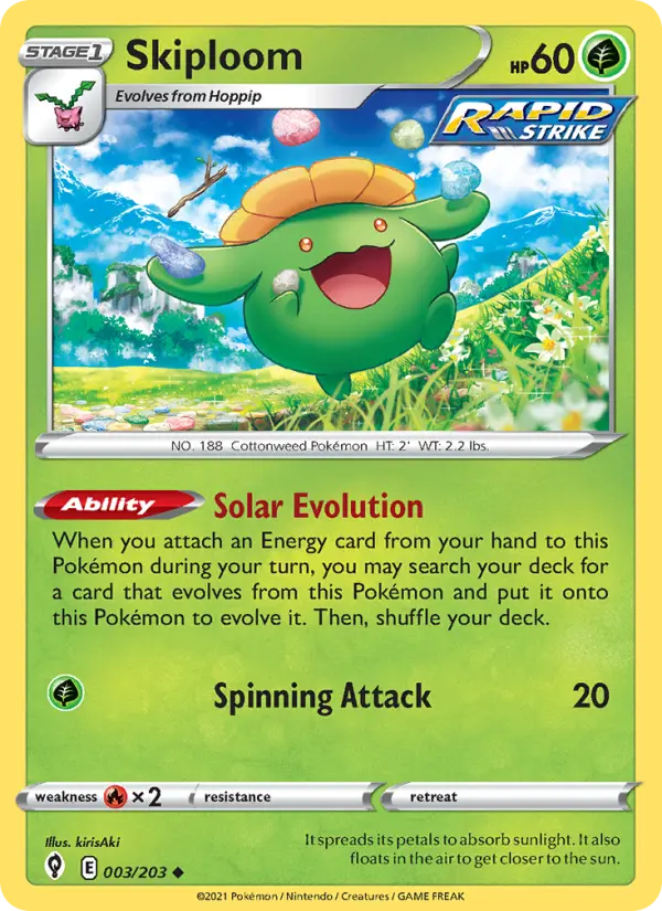 Skiploom — Evolving Skies #3