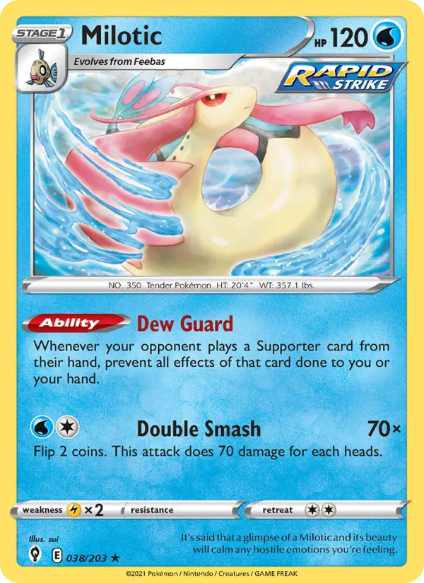 Milotic — Evolving Skies #38
