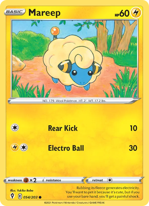 Mareep — Evolving Skies #54