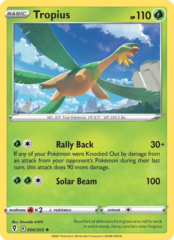 Tropius — Evolving Skies #6