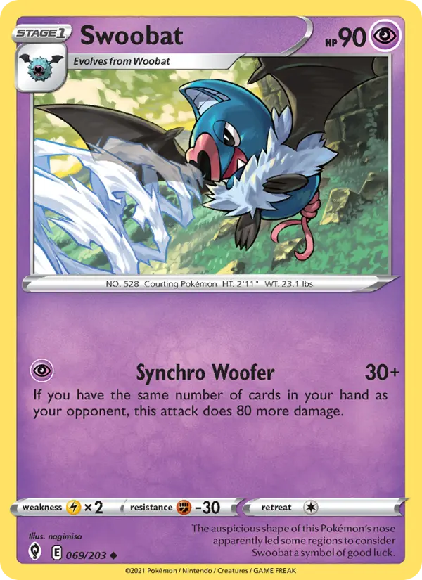 Swoobat — Evolving Skies #69