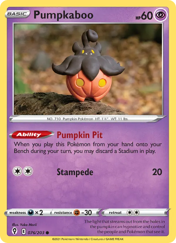 Pumpkaboo — Evolving Skies #76