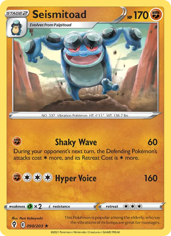 Seismitoad — Evolving Skies #90