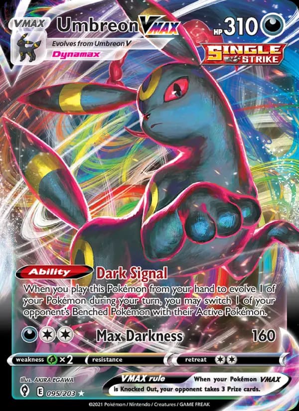 Umbreon VMAX — Evolving Skies #95