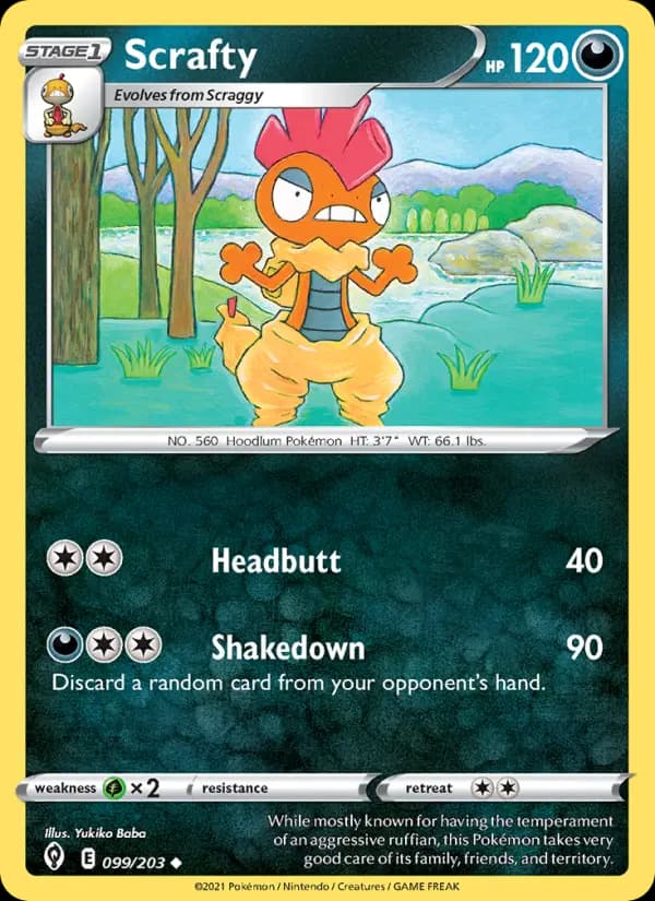 Scrafty — Evolving Skies #99