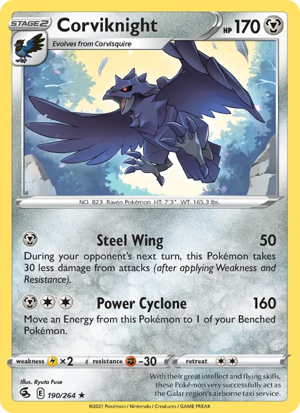 Corviknight — Fusion Strike #190