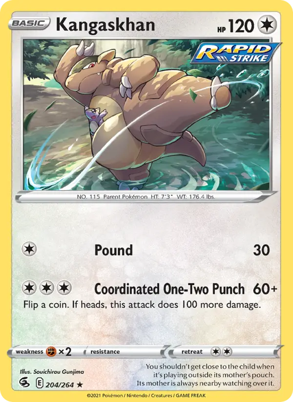 Kangaskhan — Fusion Strike #204
