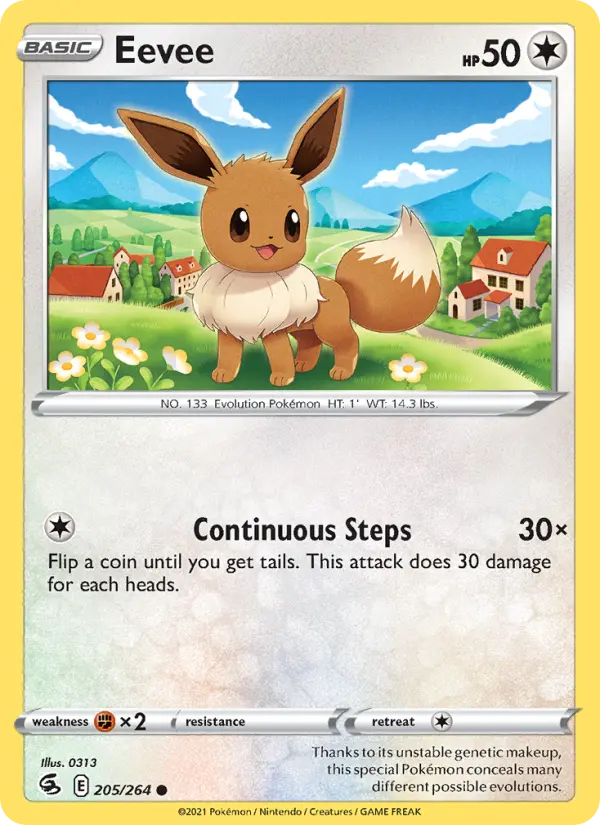 Eevee — Fusion Strike #205