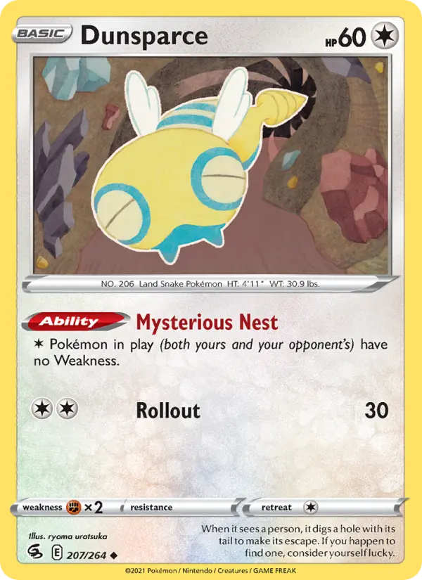Dunsparce — Fusion Strike #207