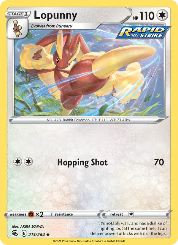 Lopunny — Fusion Strike #213