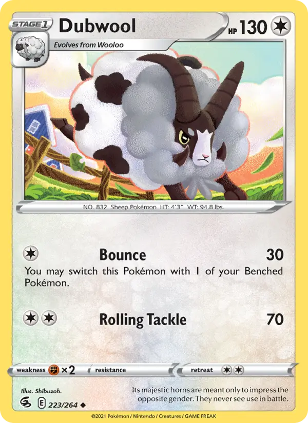 Dubwool — Fusion Strike #223