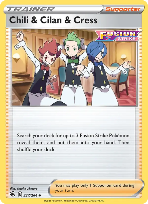 Chili & Cilan & Cress — Fusion Strike #227