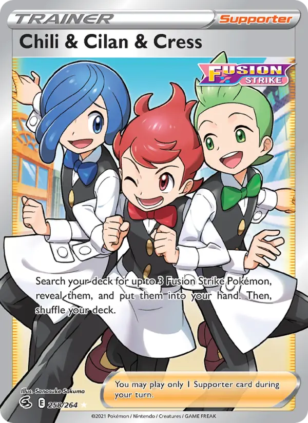 Chili & Cilan & Cress — Fusion Strike #258