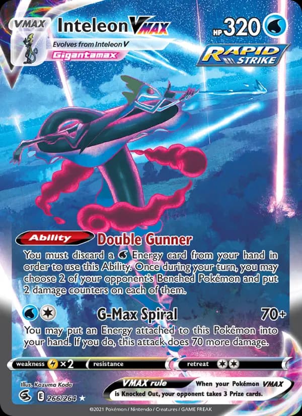 Inteleon VMAX — Fusion Strike #266