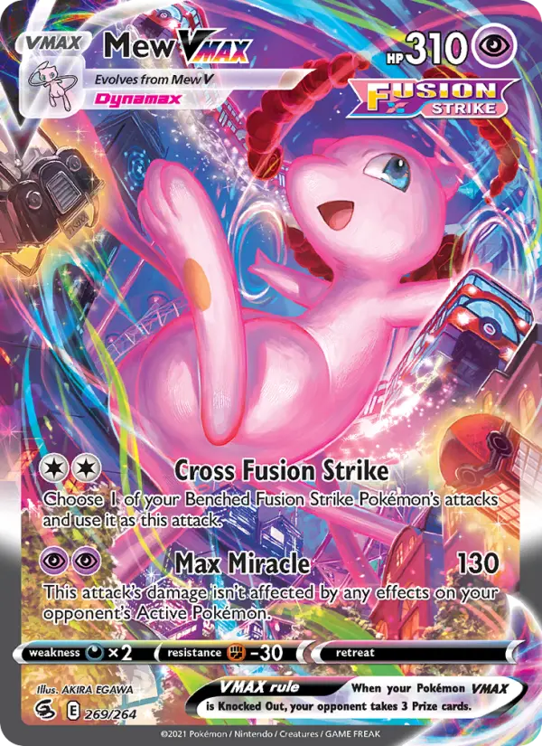 Mew VMAX — Fusion Strike #269