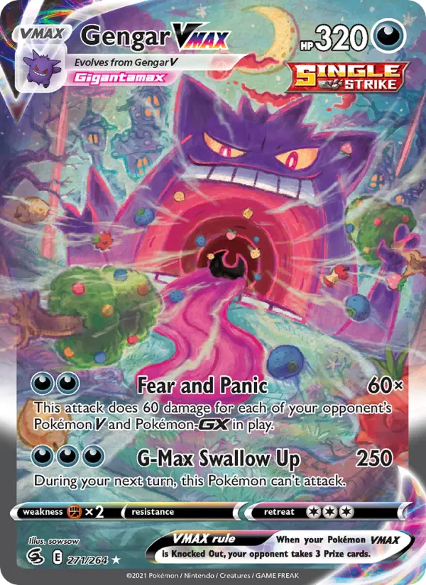Gengar VMAX — Fusion Strike #271