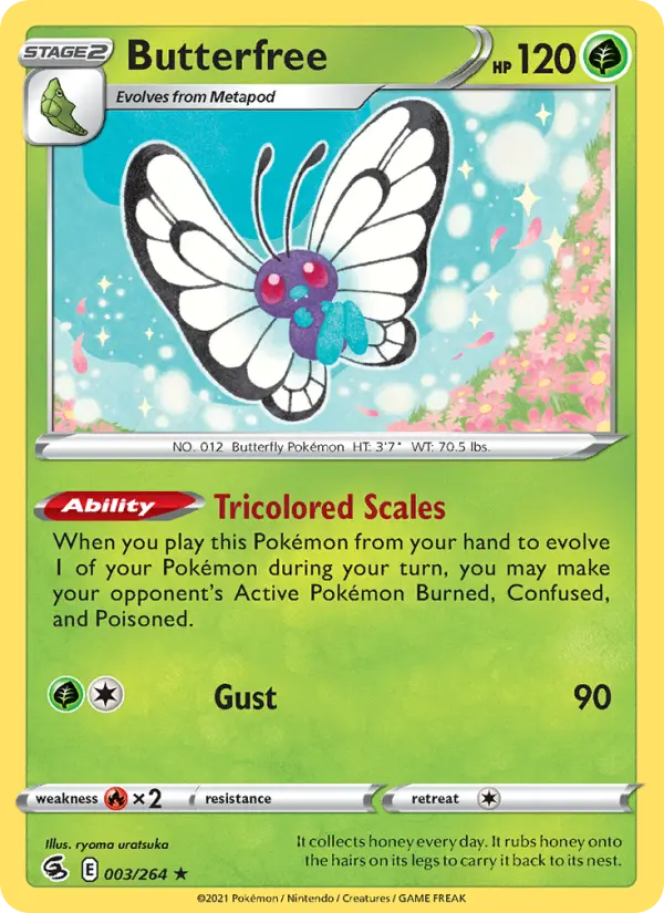 Butterfree — Fusion Strike #3