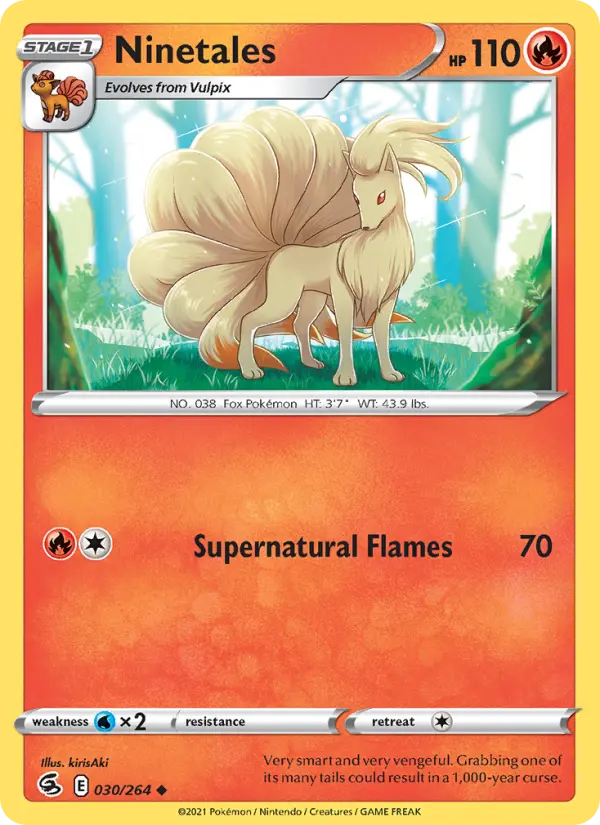 Ninetales — Fusion Strike #30