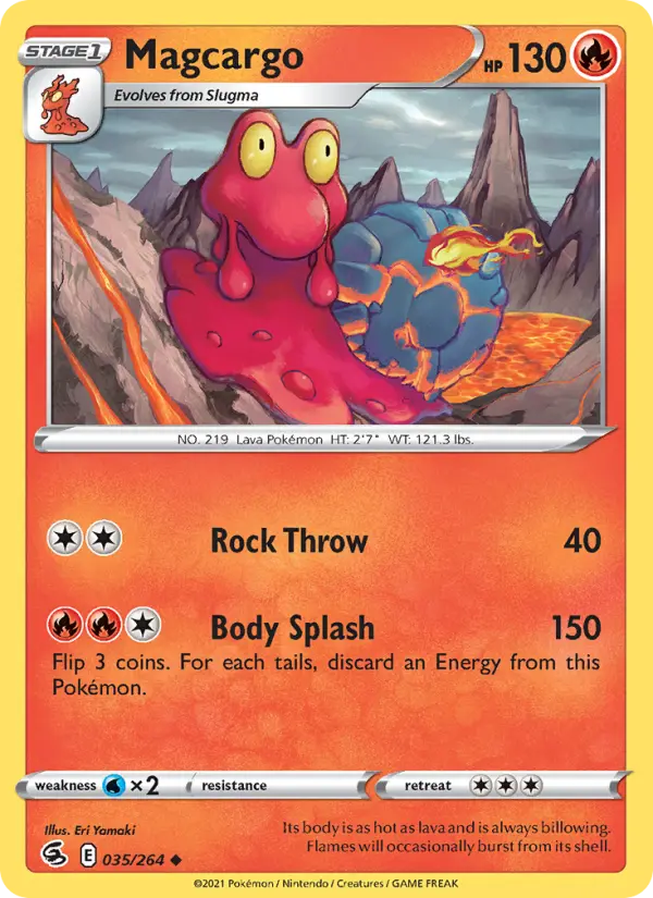 Magcargo — Fusion Strike #35