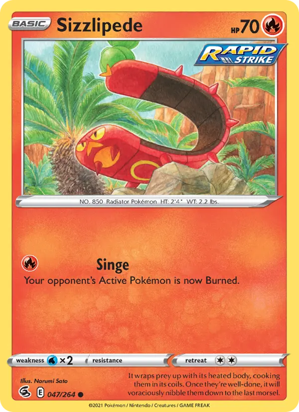 Sizzlipede — Fusion Strike #47