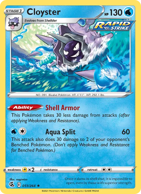 Cloyster — Fusion Strike #51