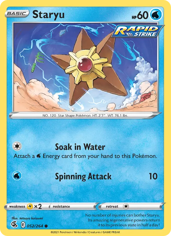 Staryu — Fusion Strike #52