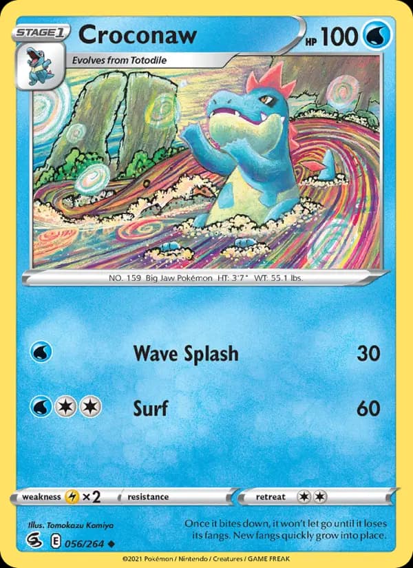 Croconaw — Fusion Strike #56
