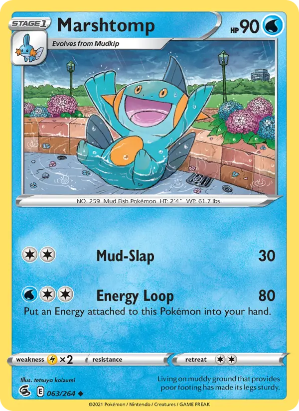 Marshtomp — Fusion Strike #63