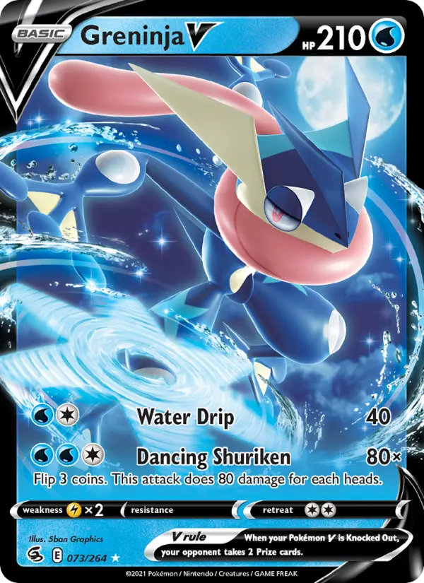 Greninja V — Fusion Strike #73